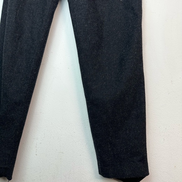 7115 by Szeki Charcoal Wool Cropped Trouser Size Small - Picture 4 of 14